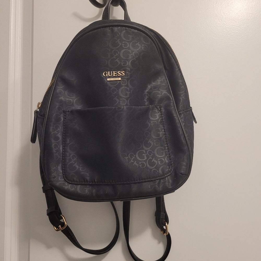GUESS Black Backpack